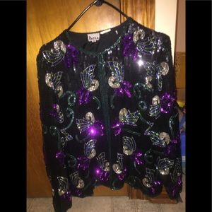 Patra Beaded Sequin Jacket